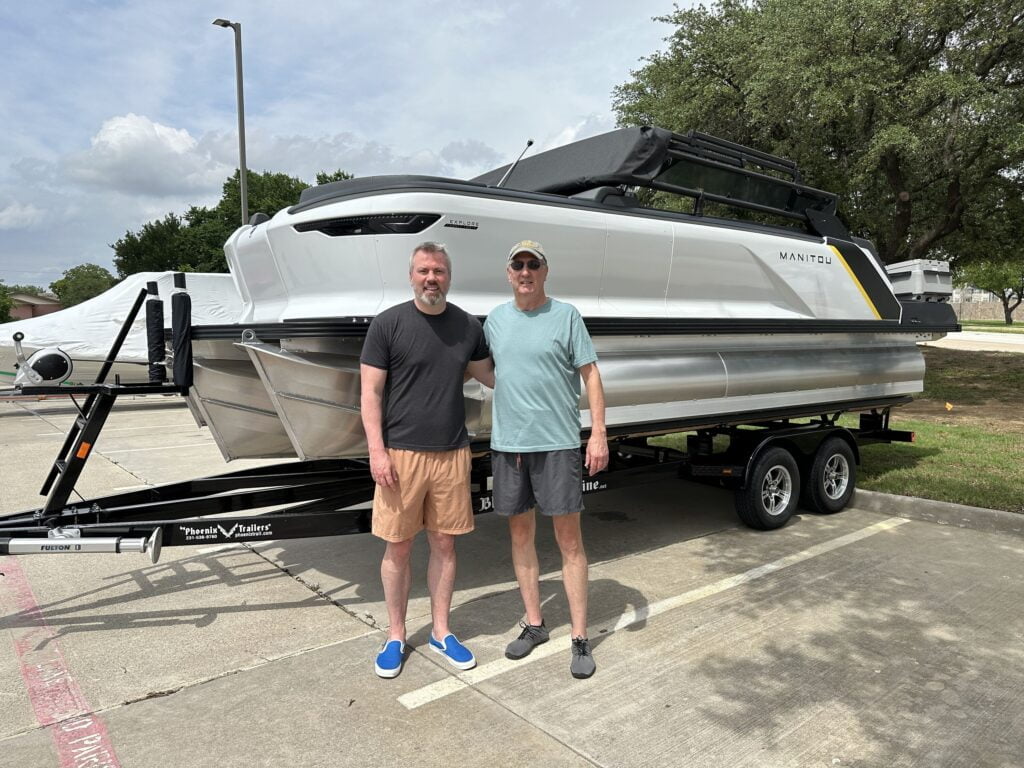 New Manitou Explore Headed To Cedar Creek Lake - Blackbeard Marine